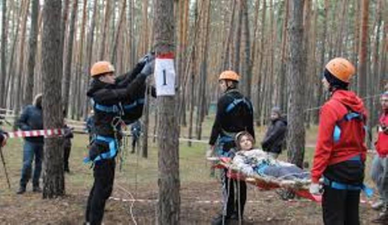 Районные соревнования &quot;Школа безопасности в летний период&quot;.